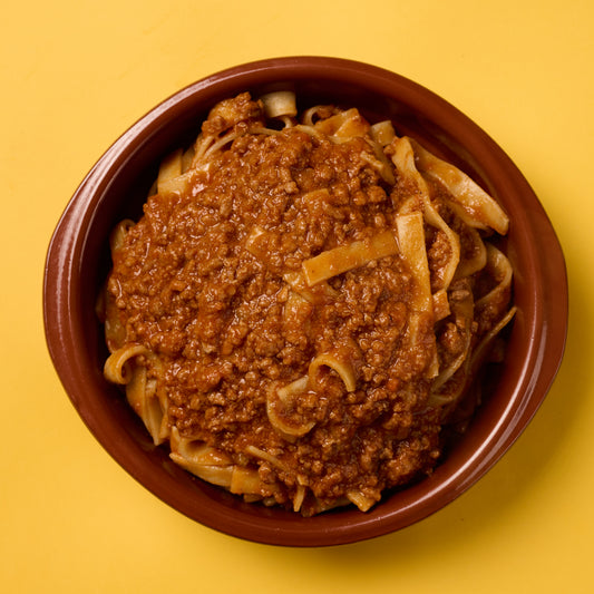 Tagliatelle al Ragù (boloñesa)