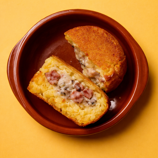 Arancino Panceta y Trufa
